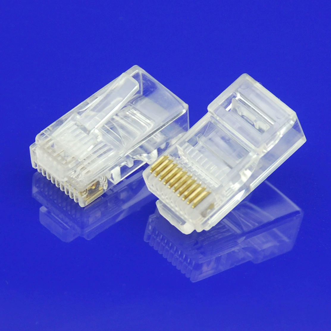 Поставка шести классов cat6 высокого класса подлинная сеть хрустальная головка производителя оптом, шесть типов проводов соединительные соединения