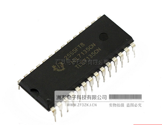 直插 DIP-28 TLC7135CN ICL7315CN 模数转换器(ADC) 4.5位 0.003K