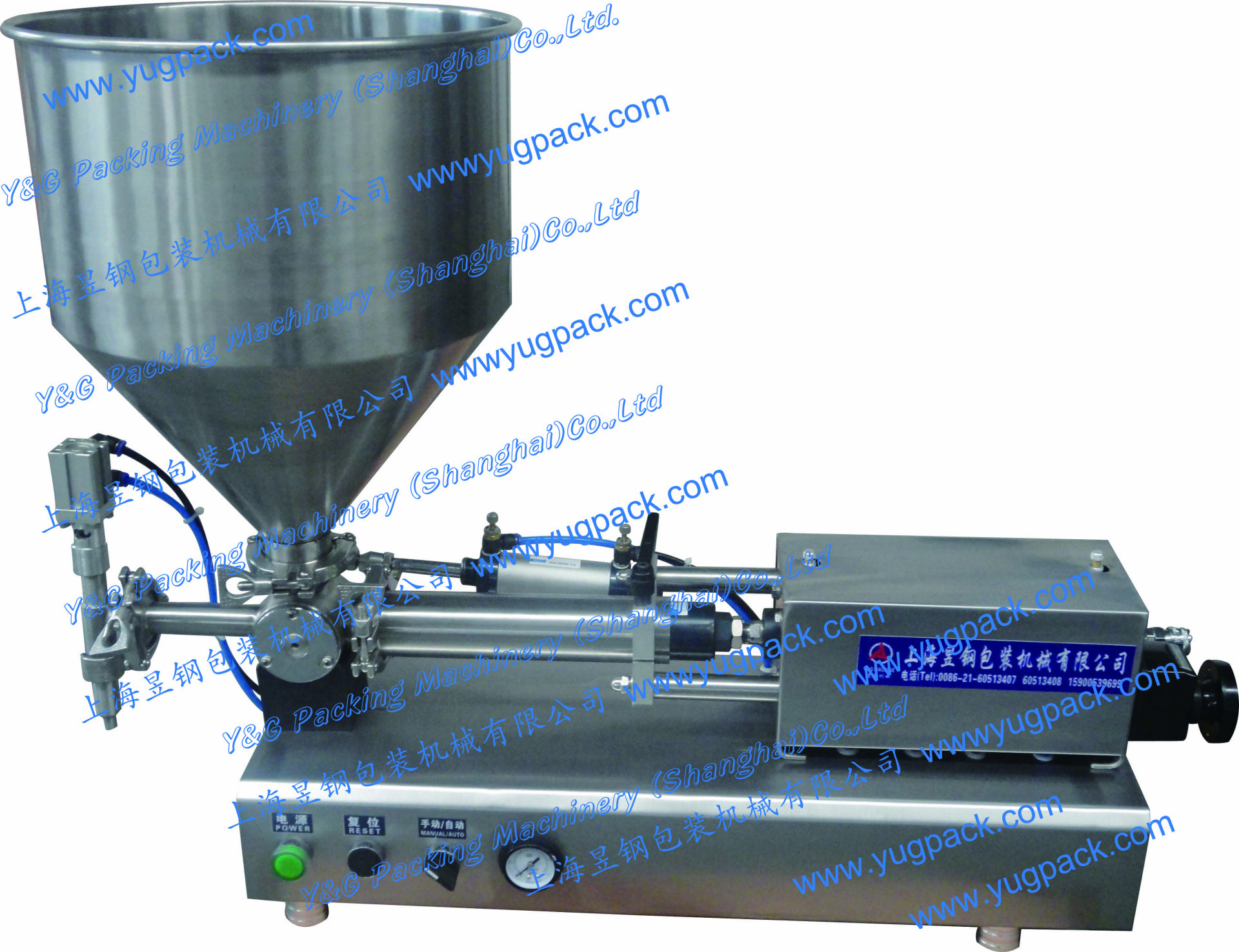 台式气动膏体灌装机/食品灌装机/饮料灌装机