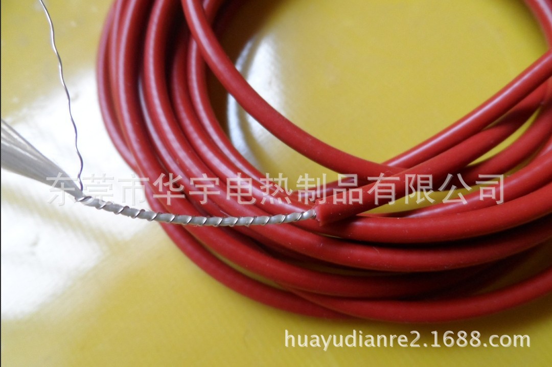 厂家供应硅胶发热线  硅胶加热线