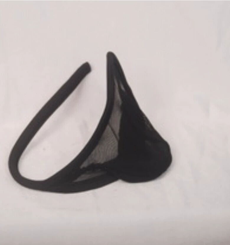 Мужские стринги C‑образной формы «сердце», one size, многокрасочные, лёгкие