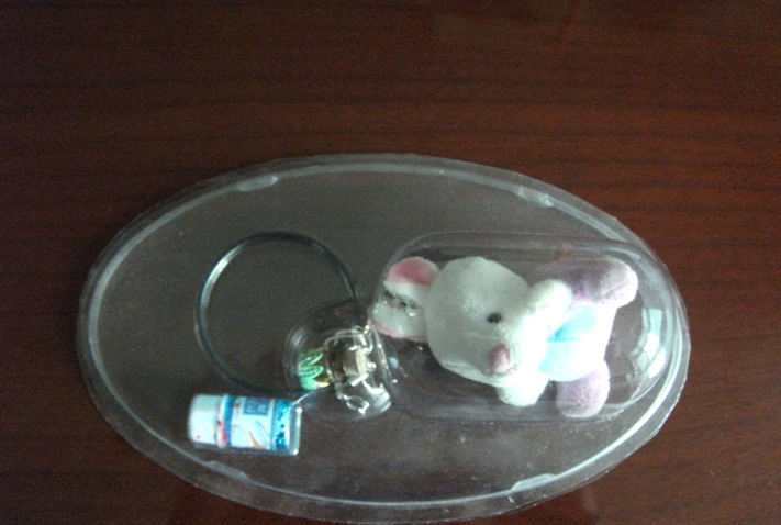 深圳供应吊挂小公仔包装吸塑盒，公仔包装盒,pvc包装盒