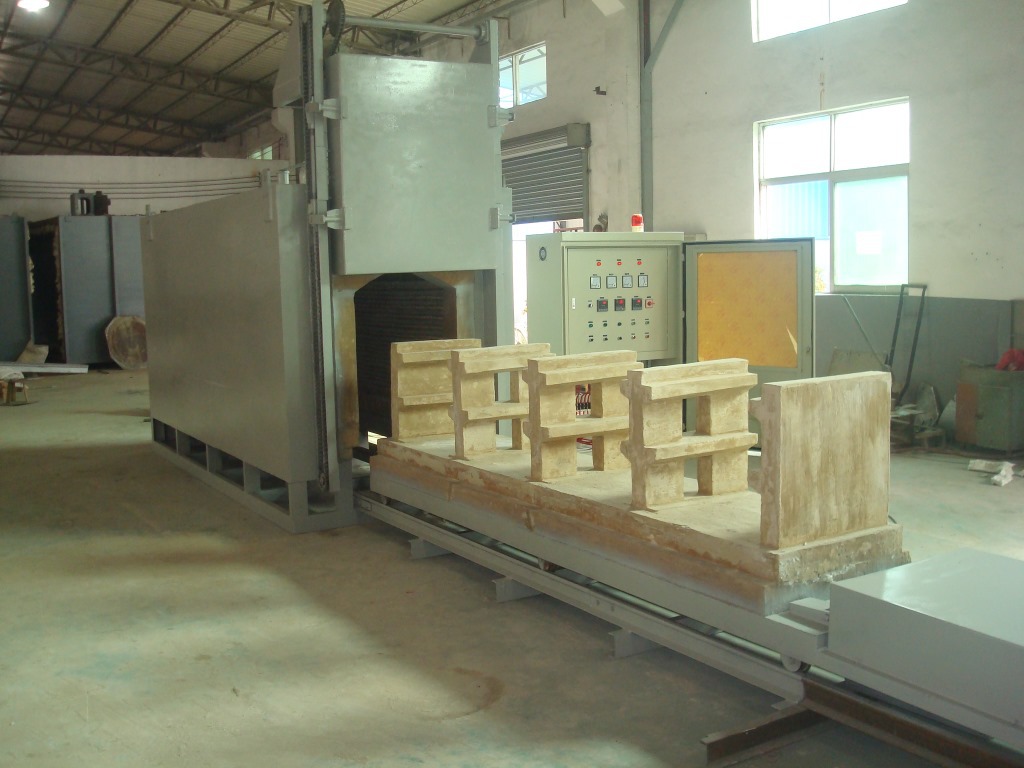 高温台车电阻炉 金属淬火退火炉 1200℃全纤维高温台车电阻炉