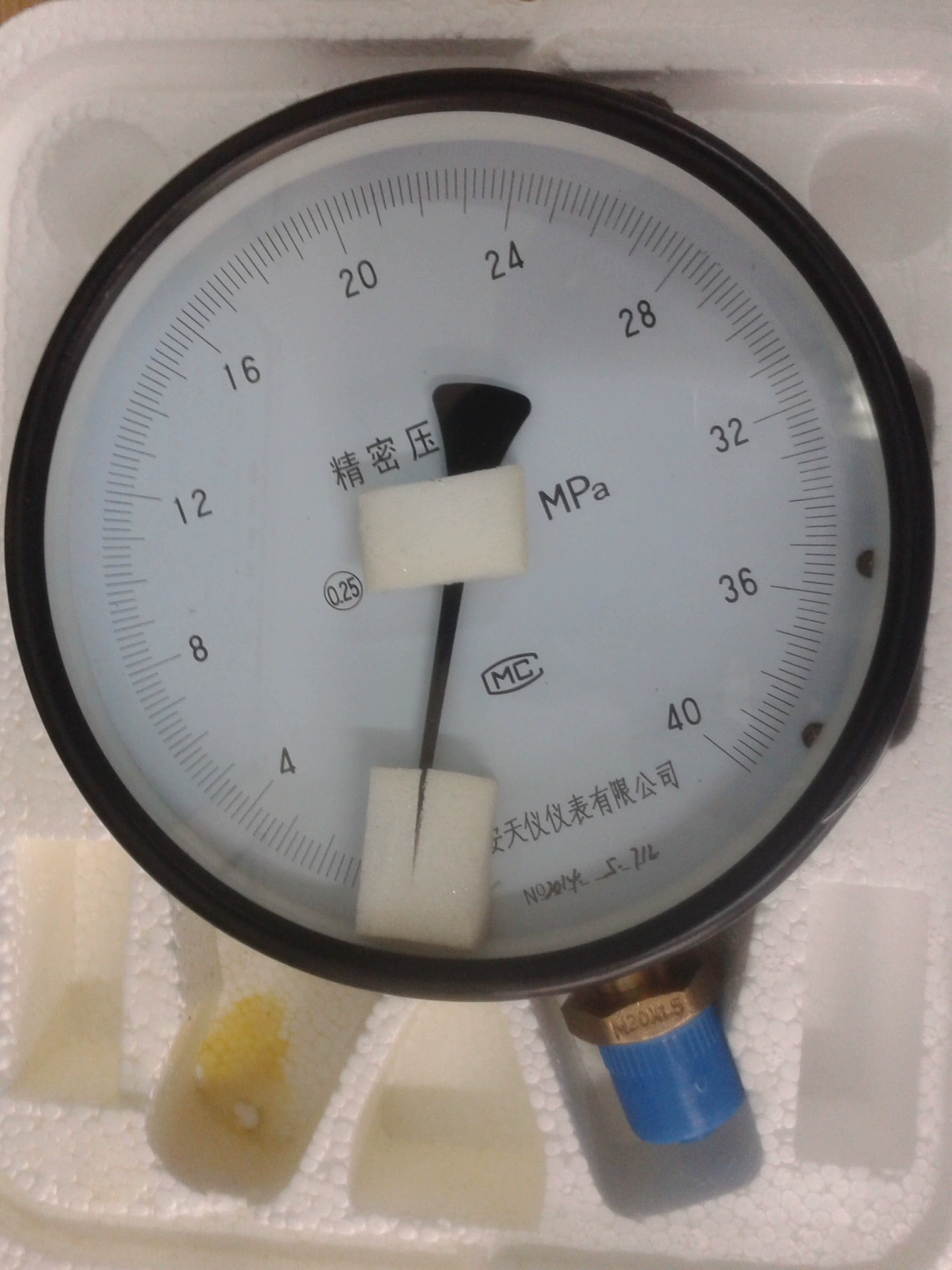 YB-150 прецизионный манометр из нержавеющей стали прецизионный манометр 0,25 большого циферблата стандартный манометр