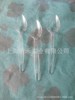 Disposable spoon wholesale 6 -inch transparent spoon transparent big rice spoons DS1 big more taro round spoon 100