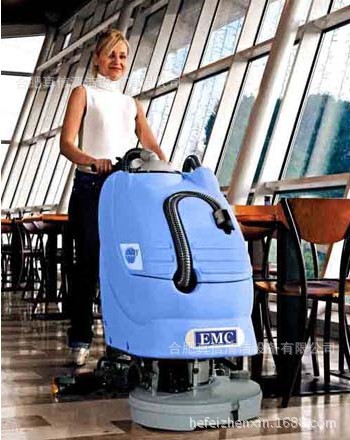 EMC全自动洗地机 自动洗地吸干机 Ruby50手推式拖地机 清洁设备
