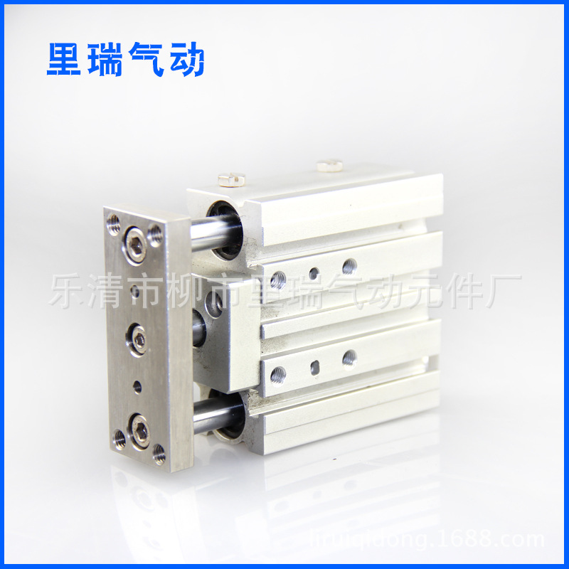 三杆气缸 MGP系列新薄型带导杆气缸 MGPM32-20