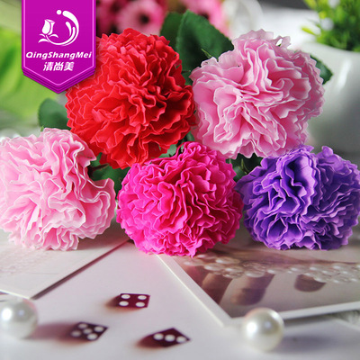 Manufactor Direct selling Teacher's Day Promotion gift wholesale Carnation Soap flower Soap Flower