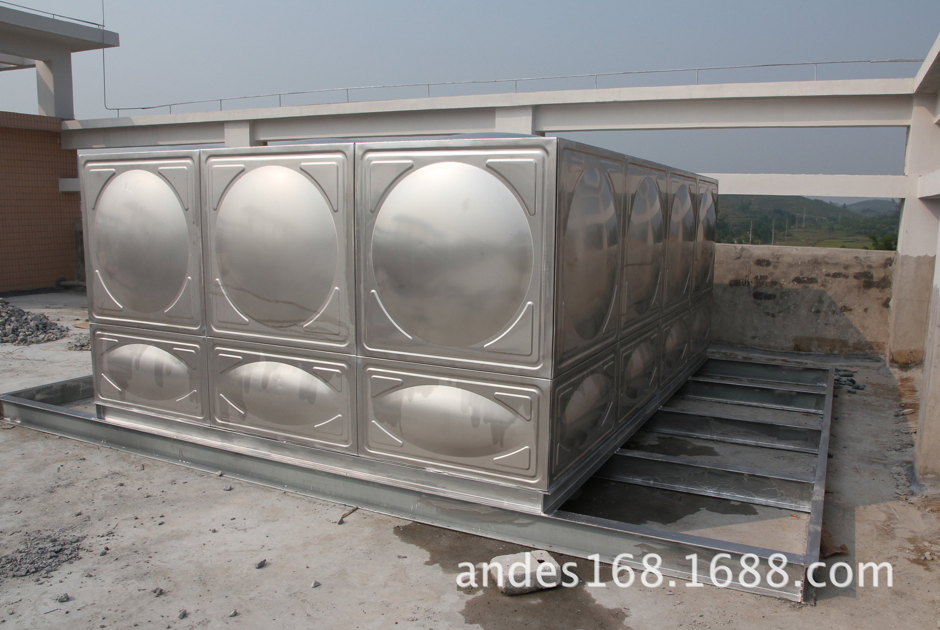 广州佛山直供钢拼装式 不锈保温水箱