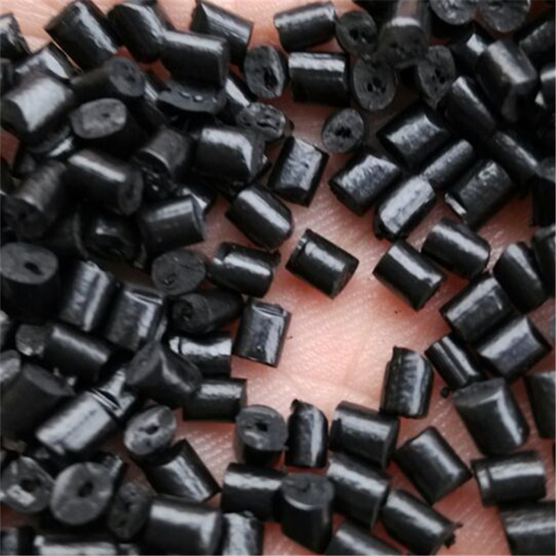 黑色高光PS导电 炭黑导电级PS塑料原料 防静电PS永久导电塑料粒子