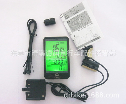 sunding Shundong SD-576A wired touch large screen bicycle computer odometer Chinese and English counter
