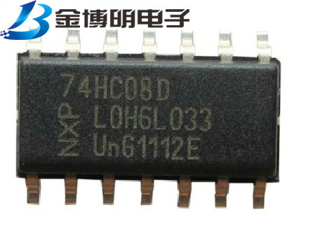 SN74HC08N/DR 74HC08D/PW四与门2输入逻辑芯片IC直插DIP贴片SOP14