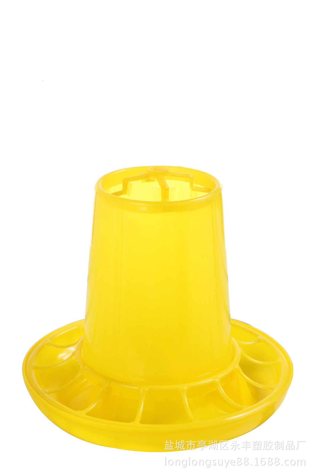 饲料桶/食桶（鸡用）7#交口料桶（1kg）（龙龙塑业）