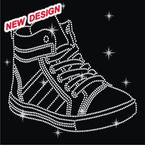 厂家制作烫钻 卡通布贴烫图 烫钻烫图 烫亮片图案 烫铝片烫图