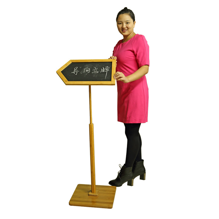 aluminium alloy Bamboo guide Set up a card to ground Scaffolding children blackboard Scenic spot hotel advertisement Display Rack Manufactor wholesale