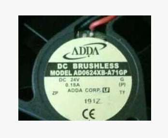 现货正品台湾ADDA AD0624XB-A71GP 24V 0.18A 6025变频器散热风扇