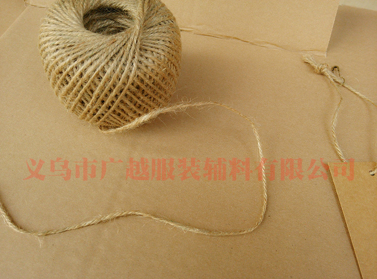 direct deal high quality Hemp rope 3 shares 2mm