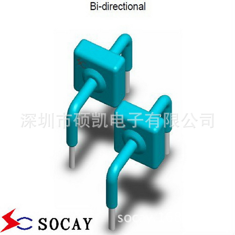 SOCAY大通流量瞬态抑制TVS二极管KC-133汽车电子保护器件上市