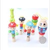 Cartoon children's whistle, wooden music toy, accessory, pendant, musical instruments