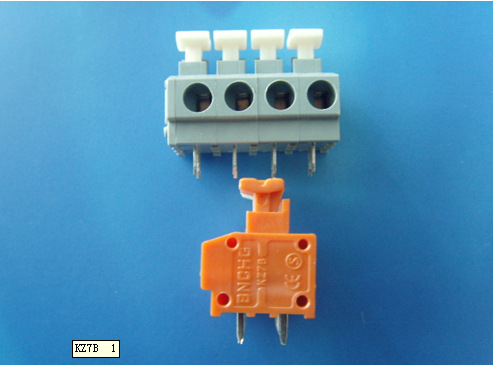 整流器驱动大电流接线端子台PCB板免螺丝弹簧式接线端子235-5.0