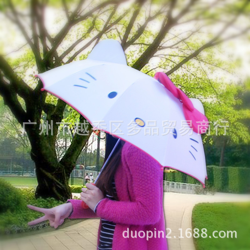 Direct sales of new Hellokitty children umbrella cartoon child sun umbrella Princess umbrella6