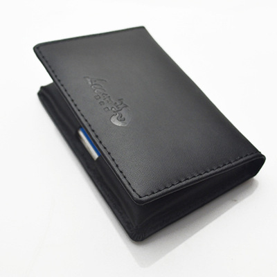 广州批发 新款牛皮卡包 真皮 名片包 淘宝 定制 韩版|ru