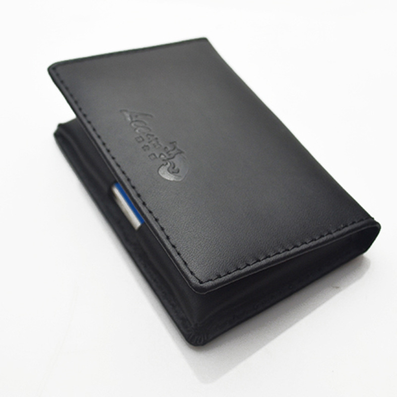 广州批发 新款牛皮卡包 真皮 名片包 淘宝 定制 韩版|ru