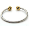 Steel wire stainless steel, bracelet, fashionable cable suitable for men and women