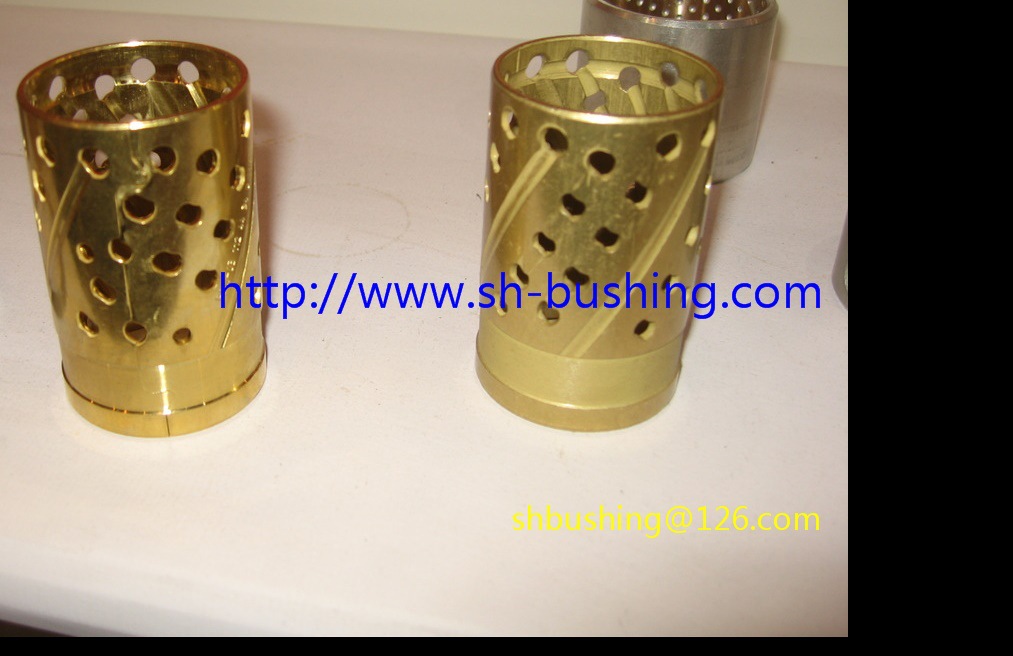 FB青铜卷制轴套、黄铜卷帙轴承，铜皮卷帙衬套