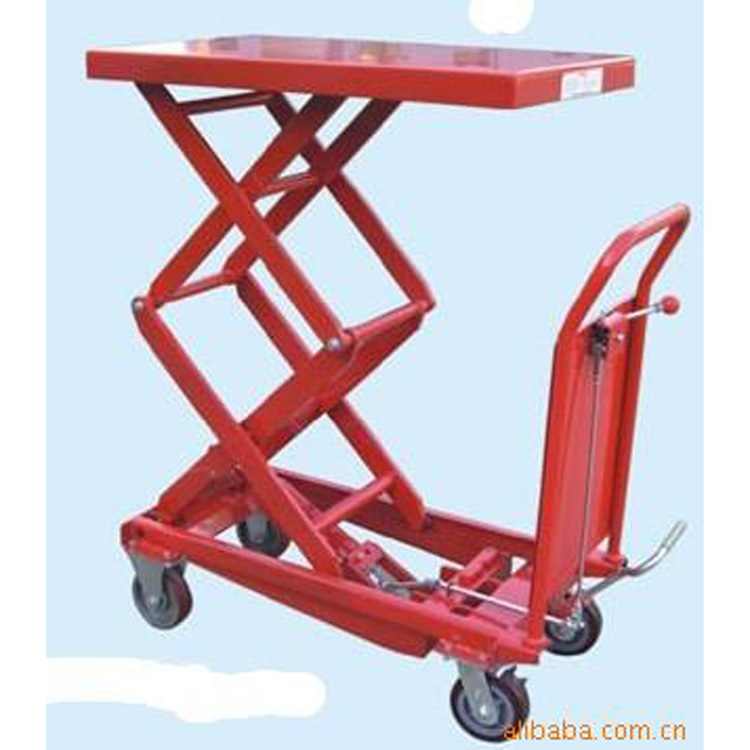 厂家批发手动液压平台车 电动平台车 固定大平台