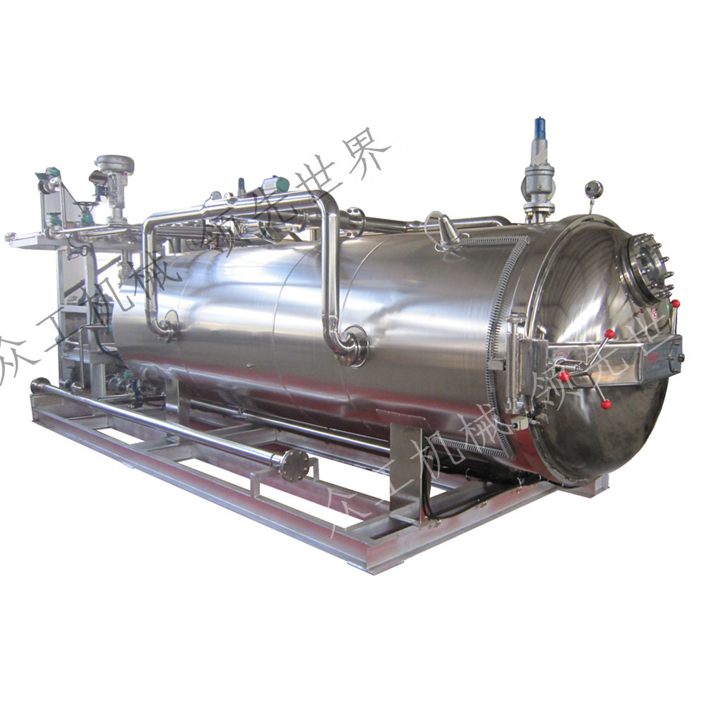 【鸡蛋干】高温高压调理型杀菌釜卧式不锈钢杀菌锅食品级无菌