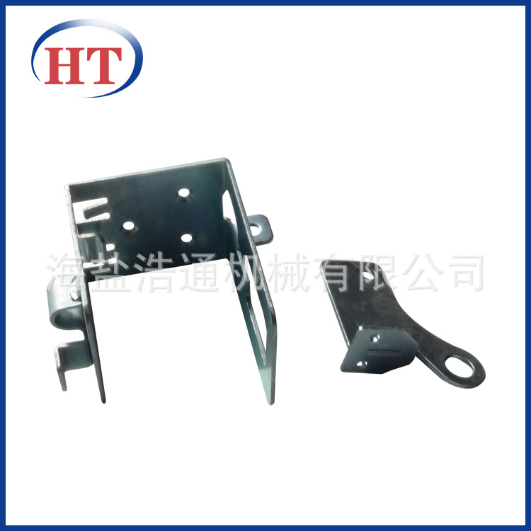 型钢配件五金冲压件 非标冲压件  机械加工 焊接加工底座 P型管夹