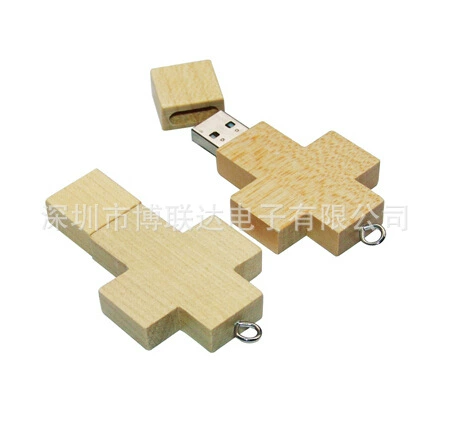 Деревянная USB флешка, чехол