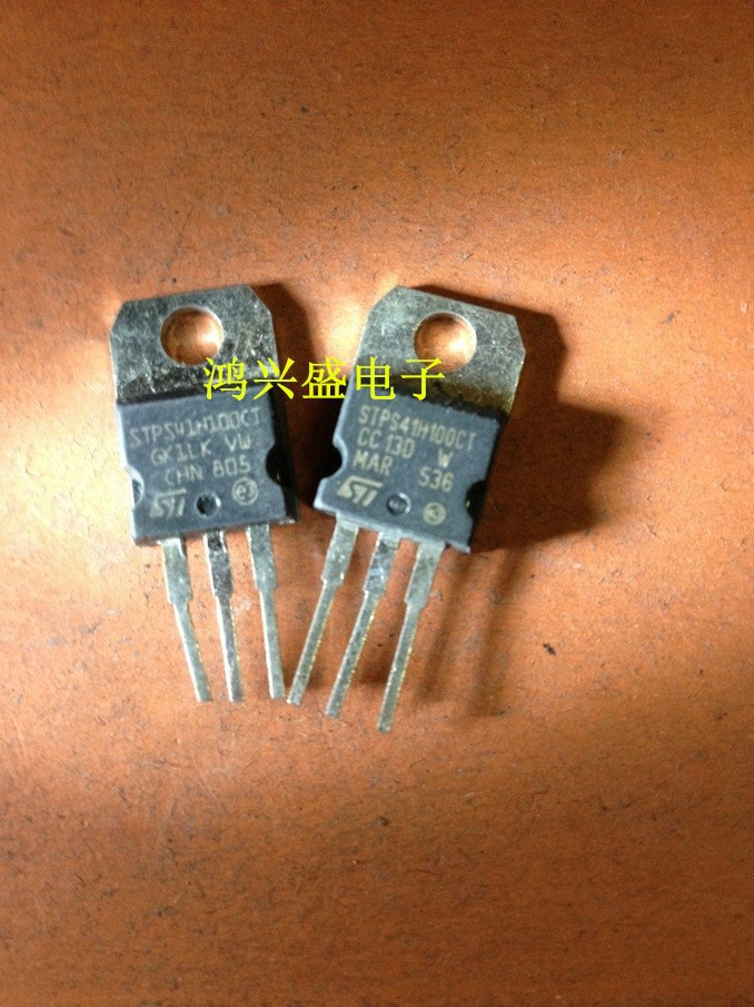 专营三极管批发STPS41H100CT仪器测试 质量保证