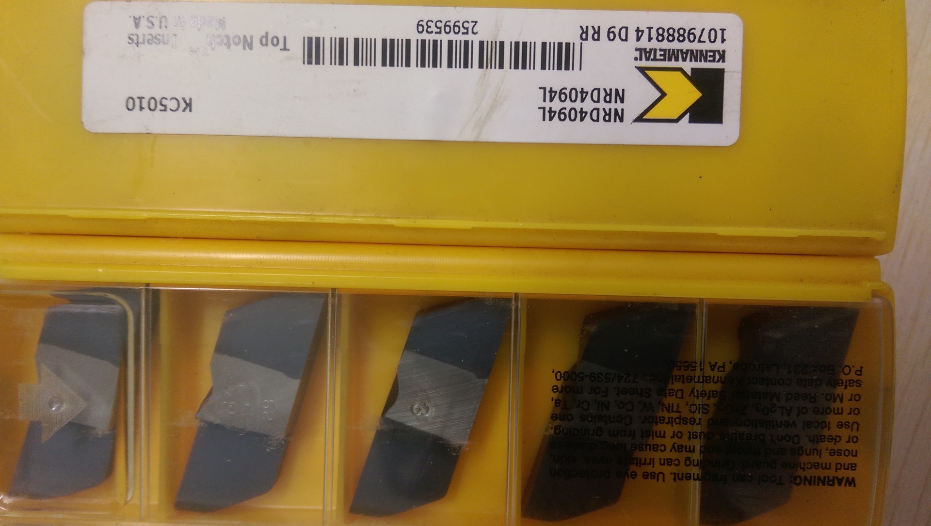 供应美国肯纳刀具