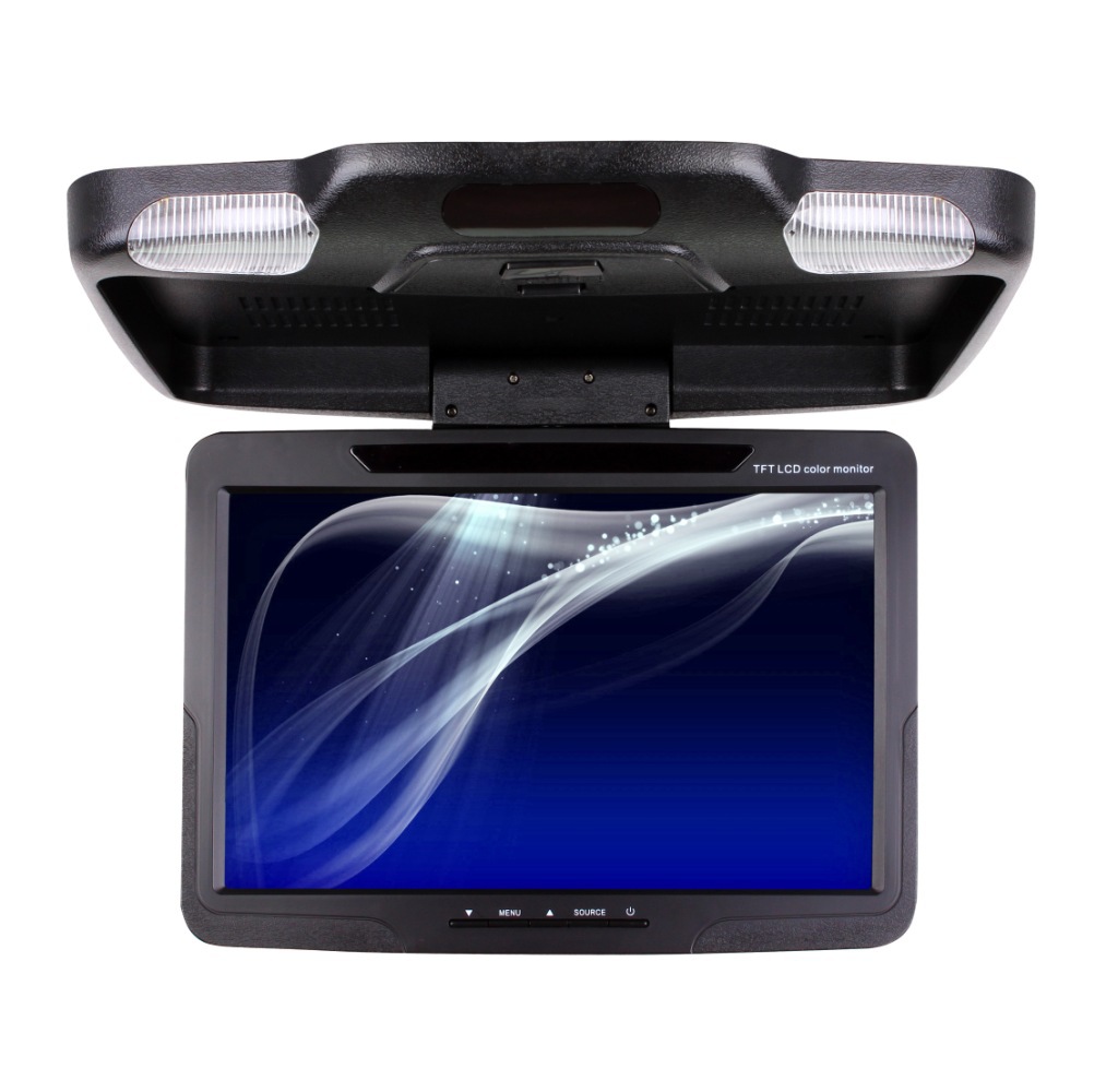促销款11寸车载读卡显示器 高清原装LED屏 可旋转调整视角