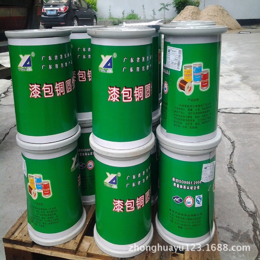 工厂直销国标漆包线，高温漆包  高温铜线，铜包铝漆包线 高温铝