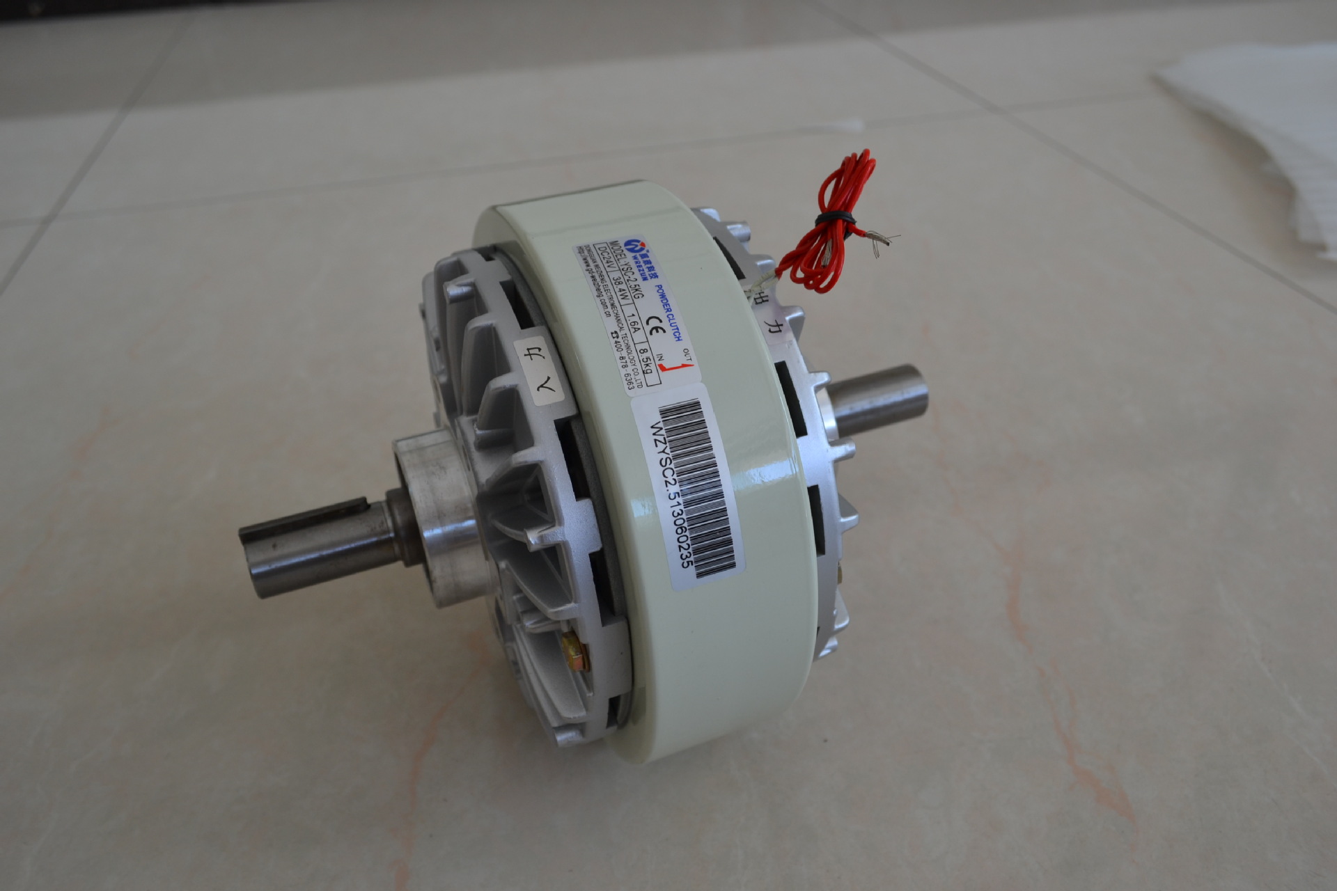 5KG/50N批发保修 22年技术双轴磁粉离合器收卷收料YSC-5标准威E18