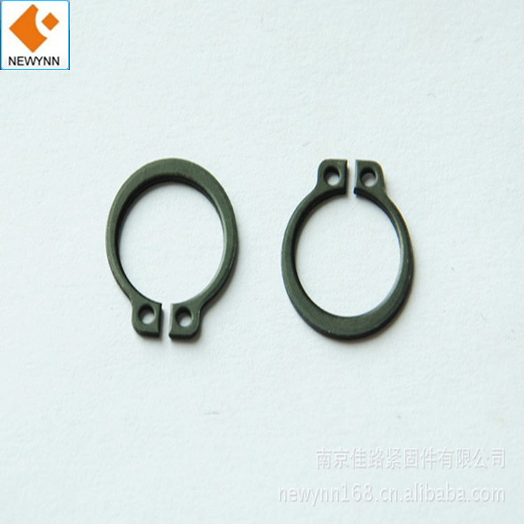 轴用挡圈 DIN471 标准 65Mn材质 氧化发黑 M75