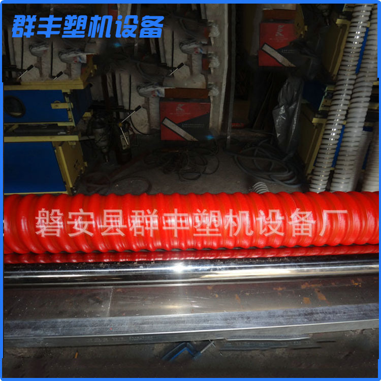 厂家供应 手动吹塑机成型机 红色缠绕管成型机