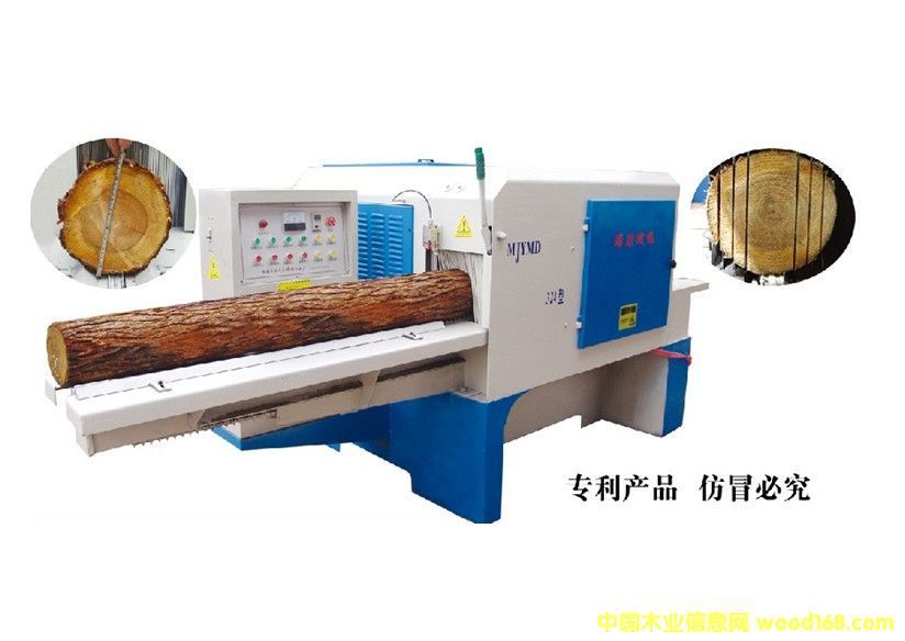 视频演示厂家直销方木多片锯 圆木多片锯机木料