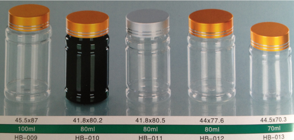 厂家供应透明PET塑料瓶 保健品瓶 食品包装瓶 颜色可定