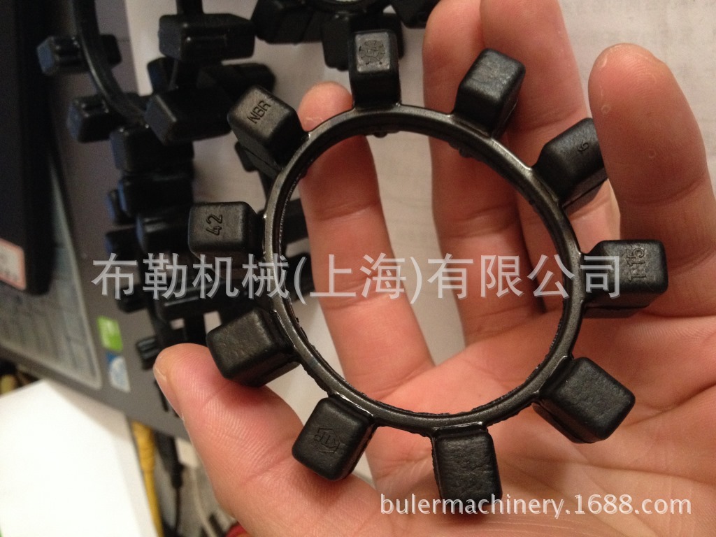 油泵对轮胶垫KTR德国POLY NORM  60 NBR 丁腈橡胶黑色胶垫弹性体