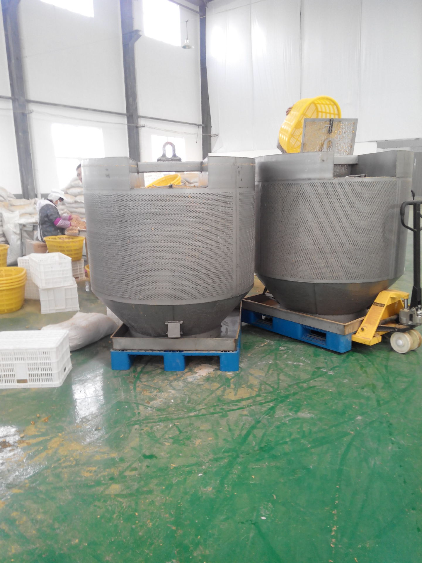 不锈钢煮锅吊篮   庆华机械