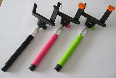 安卓苹果全兼容便携蓝牙自拍杆待机时间长旅游自拍器多系统兼容