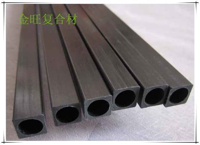 纯碳纤维管 厂家生产多规格碳纤维方管 轻质高强外方内圆碳管