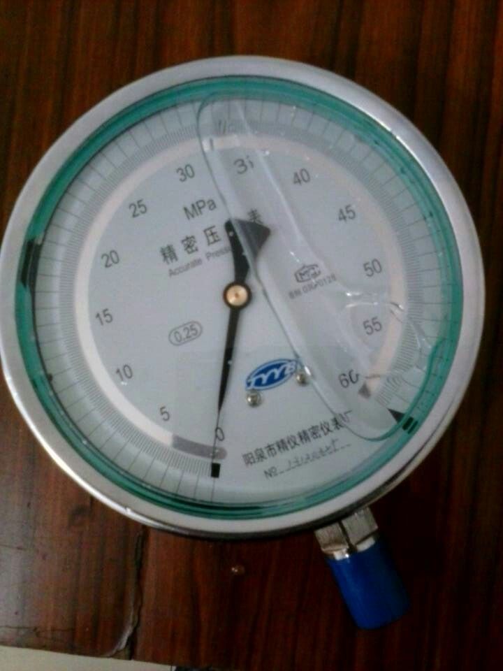 精密压力表阳泉 雷尔达 红旗 YNB-150  精度0.25级 60MPA 100MPA