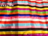 Rouding wide color striped cloth