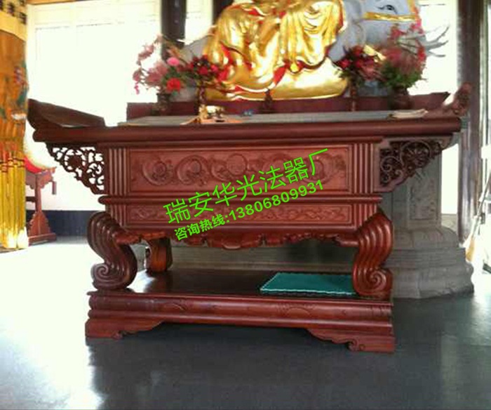 拜佛寺庙佛堂红实木宗祠供桌供台 仿古条案红木佛桌供桌定 制-阿里巴巴