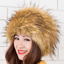 冬季新款女士冬季帽子 歐美 優質仿皮草帽子狐狸毛保暖時尚帽子